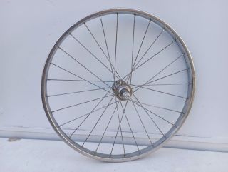 500A Rigida Superchromix vintage bicycle wheel from the 1970s and 1980s