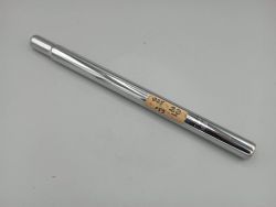 25 mm vintage steel bicycle seat post from the 1970s and 1980s
