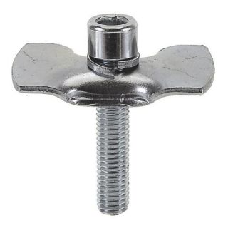 Vis et plaquette de bequille en acier 10 X 50 mm produit neuf