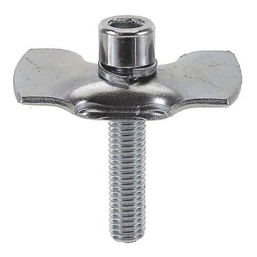 10 x 50 mm screw and bracket plate for bike stand
