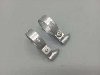 Ancien stock ! : 2 colliers de fixation pour pompe à vélo 1950 - 1960