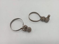 colliers de fixation de pompe ancien vélo vintage ancien 1920 1930 1940