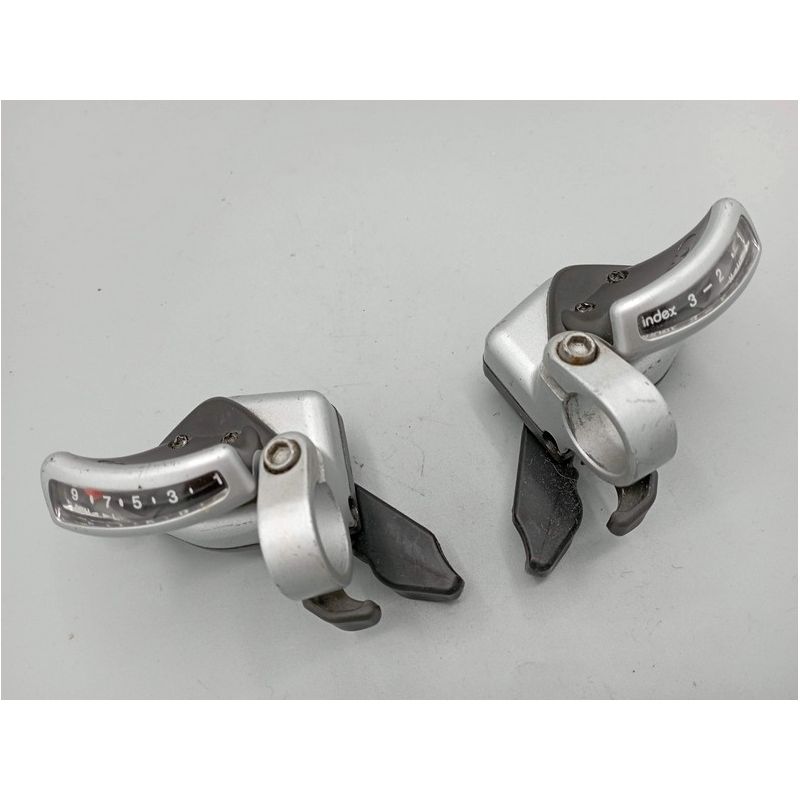 manettes tournantes miche gripshift grip shift VTT VTC vintage old school années 90 2000