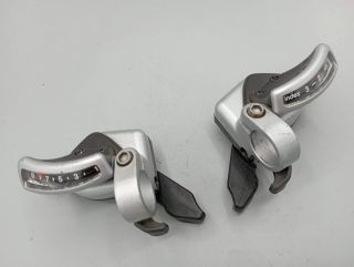manettes tournantes miche gripshift grip shift VTT VTC vintage old school années 90 2000