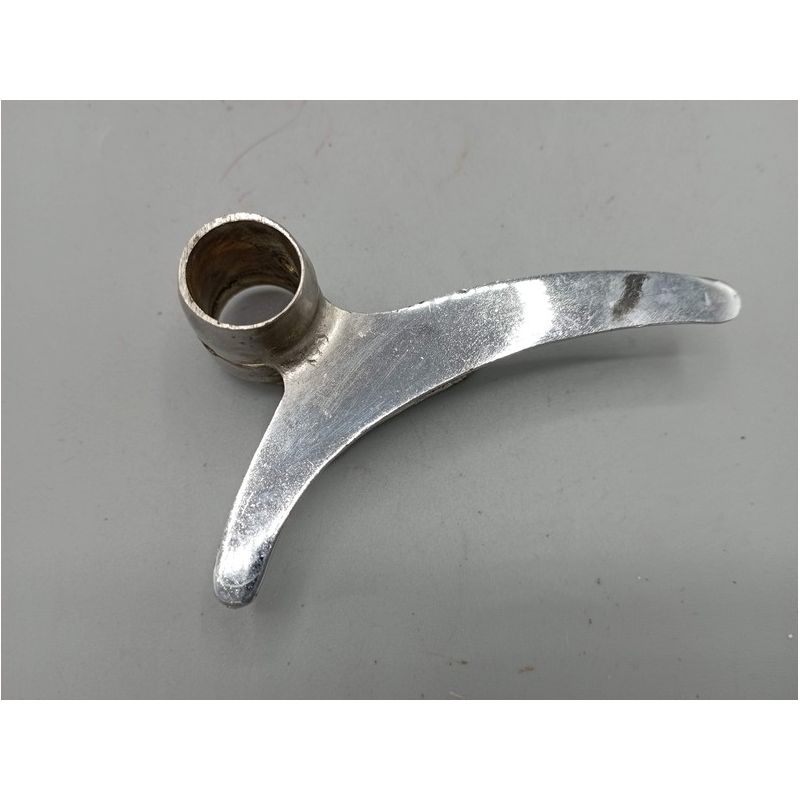 Suicide-type front derailleur for vintage bicycles from the 1930s to 1950s