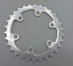 Spécialités TA BCD 80 chainring, 6 holes, vintage touring bicycle, cycle touring