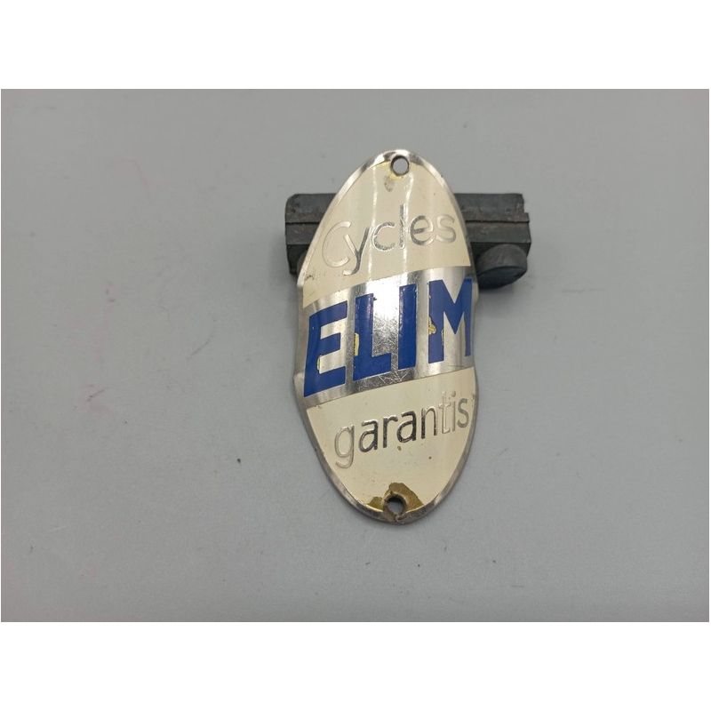 Plaque de constructeur : Cycles Elim