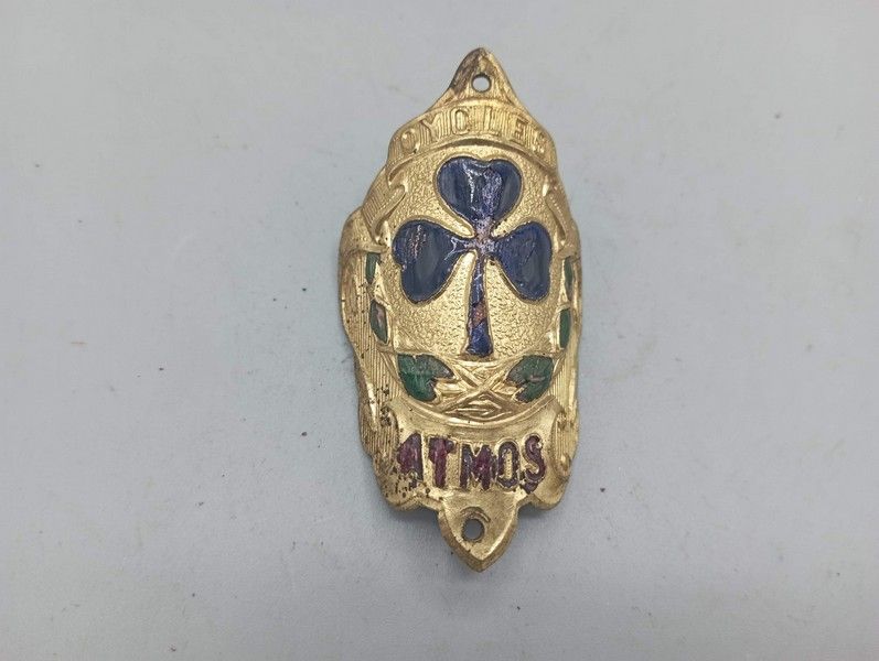 Manufacturer's plate: Atmos Cycles