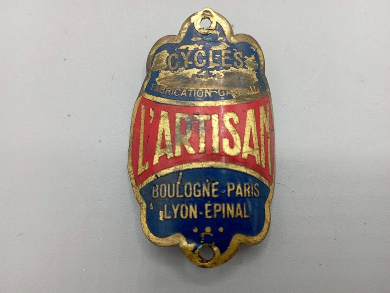 Manufacturer's plate: Cycles L'Artisan
