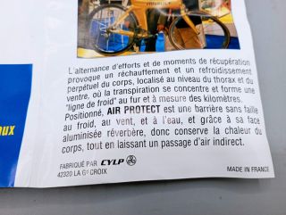 Bernard Hinault - Air Protect - Coupe vent