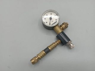 Obsys pressure gauge for vintage old-school bicycle forks