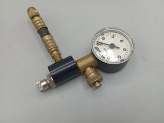 Obsys pressure gauge for vintage old-school bicycle forks
