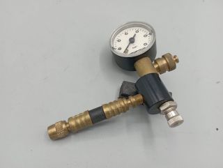 Obsys pressure gauge for vintage old-school bicycle forks
