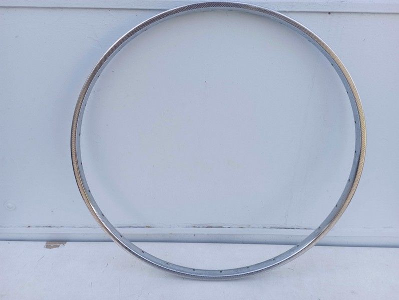 Rigida Superchromix 600A steel rim, 28 holes