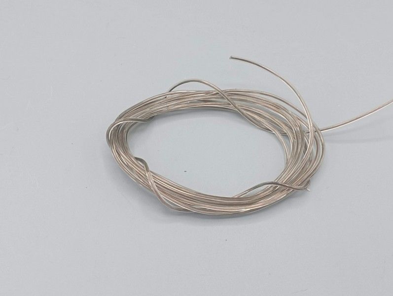 Transparent electric wire for dynamo 2 m 7/10 for bicycle lighting