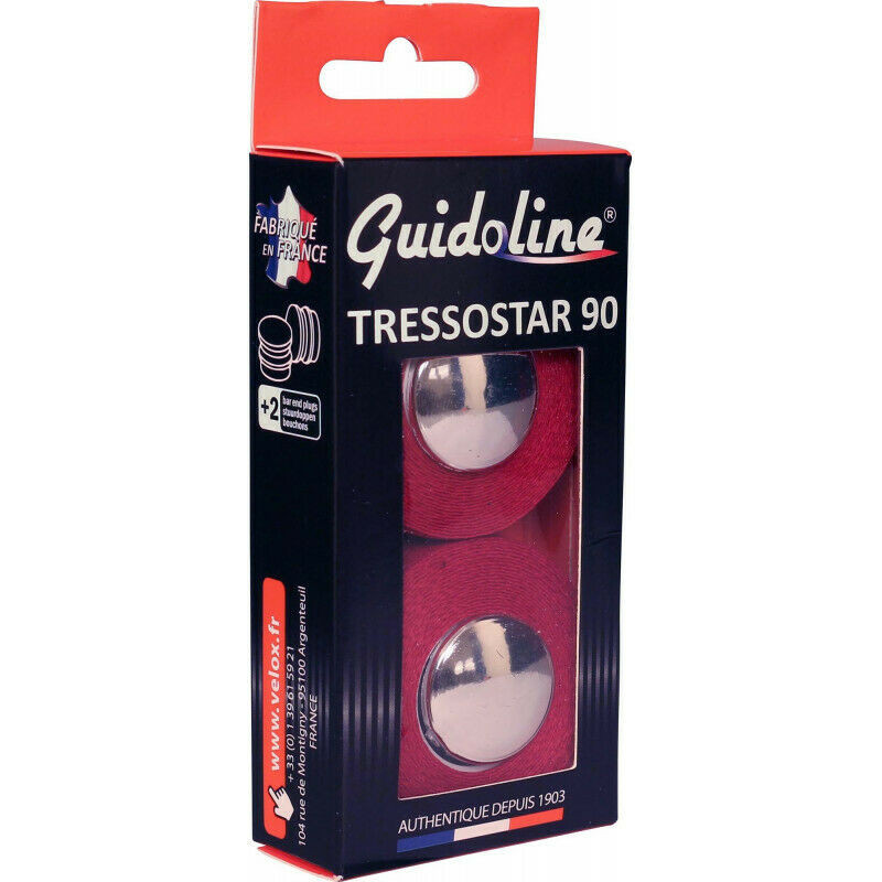 Guidoline Velox rouge en coton Tressostar 90