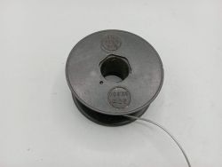grey electric dynamo wire, old stock from the 1970s.