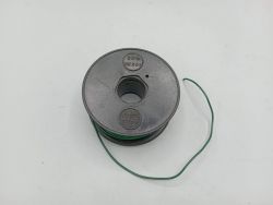 fil dynamo électrique vert feu dynamo ancien stock années 70