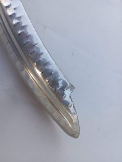 Neuf ! Garde-boue avant Petitjean martelé pour roues de 650B
