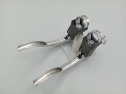 Perforated Sulky brake levers for vintage racing bikes from the 70s and 80s
