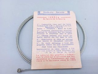 Indéca - Simplex, Huret derailleur cable, 1.20 m