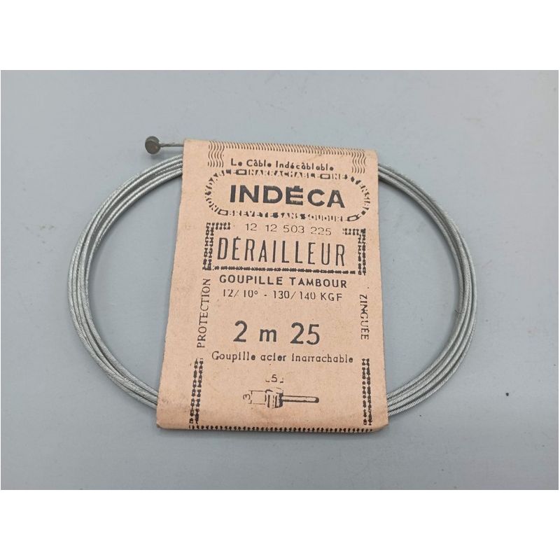 Simplex Huret derailleur cable, made in France in the 1950s and 1960s