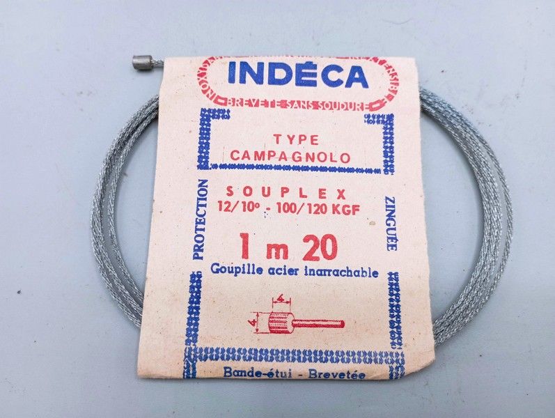 Indéca - Campagnolo derailleur cable, 1.20 m