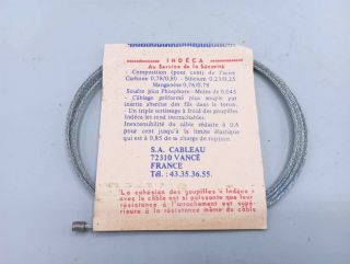 Indéca - Campagnolo derailleur cable, 1.20 m