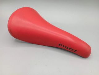selle giant rouge vélo course route vintage années 90