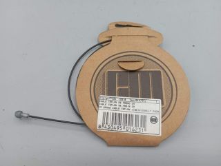 High-quality black Teflon-coated brake cable for racer road bikes