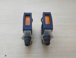 Black pedals for children's bikes Lyotard  french thread