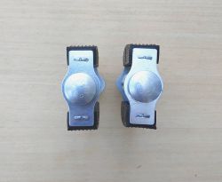 Black pedals for children's bikes Lyotard  french thread