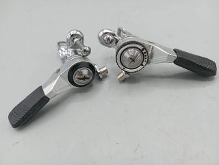 6-speed indexed MTB shifters, 1980s first generation, old school