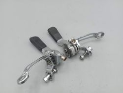 Neuves ! Manettes de vitesses aluminium VTT 3x6 années 80