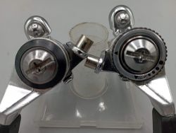 Neuves ! Manettes de vitesses aluminium VTT 3x6 années 80