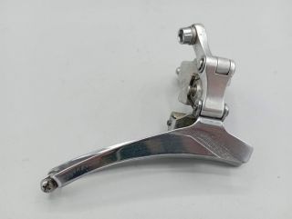 Shimano 600 FD-8207 5/6-speed double chainring front derailleur for vintage 1980s road racing bikes