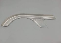 Aludur - Carter de chaîne de vélo en alu 34 x 10 cm garde-chaine vintage