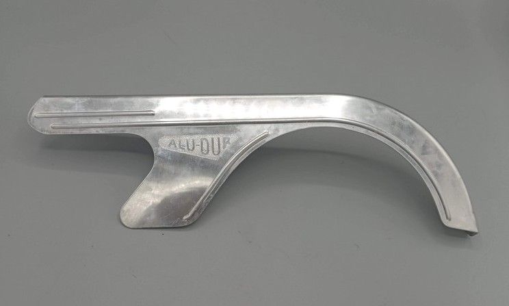 Aludur - Carter de chaîne de vélo en alu 34 x 10 cm garde-chaine vintage