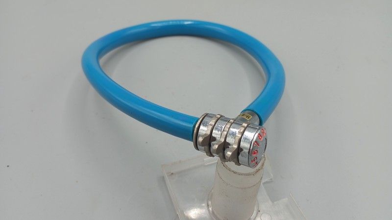 Neuf ! Antivol bleu à combinaison pour vélo vintage