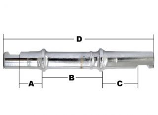 Neuf ! - 132 mm - 56 mm - à clavettes - axe de pédalier