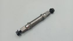 Stronglight 113 mm vintage road bike double chainring bottom bracket axle