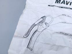 Neuf ! Mavic - Kit de guides de câbles et bouchons d'extrémités de cintre plongeant