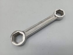 clé en aluminium sacoche de selle vélo vintage trousse à outils années 1950
