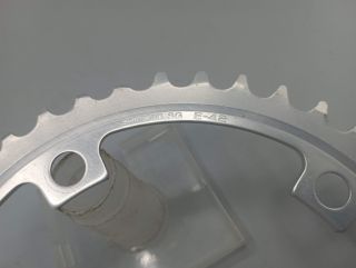 Shimano 42-tooth chainring (SG Super Glide).