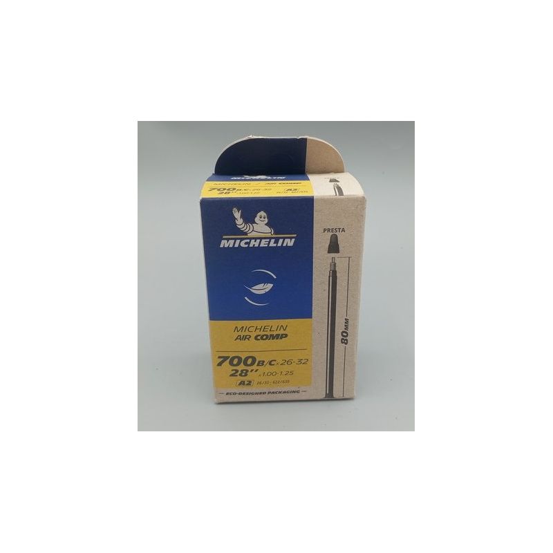 Michelin - A2 700B/C 28" inner tube - long Presta valve 80 mm