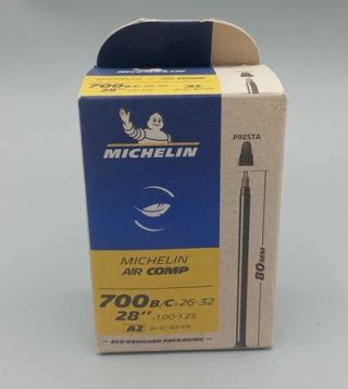 Michelin - A2 700B/C 28" inner tube - long Presta valve 80 mm