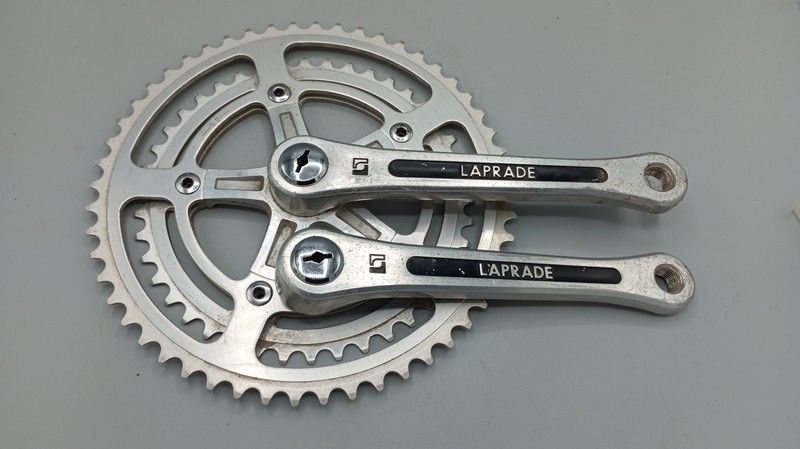 pédalier double plateau laprade vélo vintage
