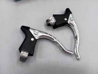 Brand new! Perforated brake levers for vintage road bikes