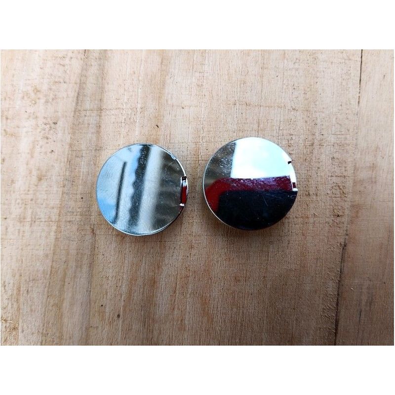 2 bouchons "Miroir" et étanches pour pédalier