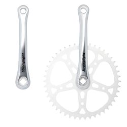 Stronglight 46T Aluminum Single-Speed Crankset